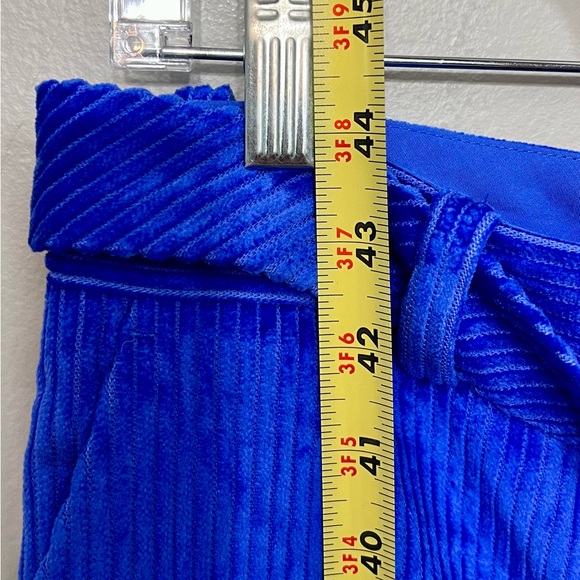NWOT COS Royal Blue Women’s Corduroy Wide Leg Pants Size 10 - Picture 5 of 11